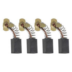 EMSea Lot de 4pcs Balais Charbon Compatible avec Bosch TDM1250 Moteur Électrique 16,6 X 11 X 7 Mm pour Divers Outils Électriques