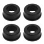 YINETTECH Lot de 4 bagues réductrices de 35 mm à 20 mm pour brouette, diable, chariot, brouette
