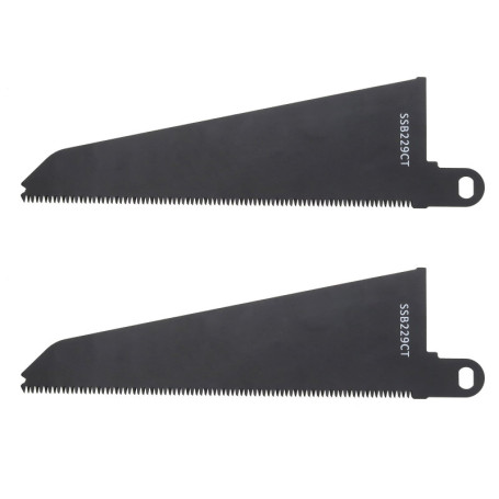VGOL 2pcs SSB229CT Lames de Scie Alternative Lame de Scie en Acier au Carbone pour la Coupe de Plastique de Bois Dur de Résineux