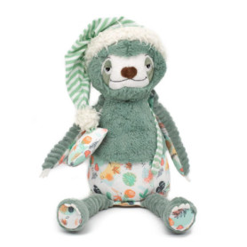 LES DÉGLINGOS - Chillos Le Paresseux - Doudou Original - Doudou idéal dès la Naissance - Idée Cadeau Naissance - Peluche Toute D