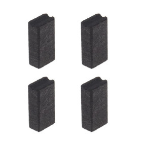 eMagTech 4PCS Balais de Charbon Scie Circulaire pour Outil Électrique Compatible avec Bosch PKS 40 PST 650 PST 680 E PST 700 PE