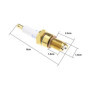 eMagTech 3pcs F7TC Bougie d’allumage Remplacement Nickelée Moteur à Essence Compatible avec Tondeuse à Gazon Tracteur Motoculteu