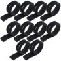 ECSiNG 10pcs Sangles de Canne à Pêche pour Attacher Cannes à Pêche Réglable Extensible Support Ceintures Bande Magique Ceinture 
