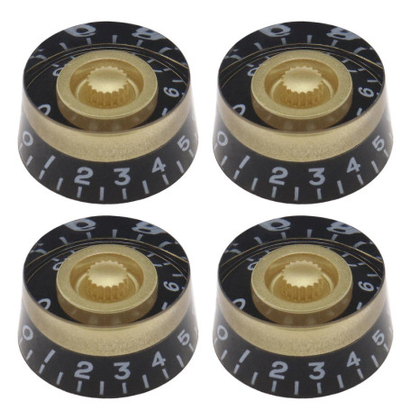SG Store Lot de 4pcs Boutons de Commande de Guitare 6mm Compatible avec Gibson Compatible avec Les Paul Compatible avec Epiphone