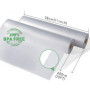KitchenBoss Sacs Sous Vide Alimentaire：2 Rouleaux 28x600cm, Rouleau Sous Vide Alimentaire Convient à L'appareil de Mise sous Vid