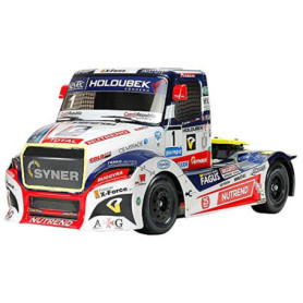Tamiya 58661: 14 Rc Buggyra Fat Fox Racetruck Tt-01E Voiture Télécommandée Véhicule Modélisme Camion à construire Blanc