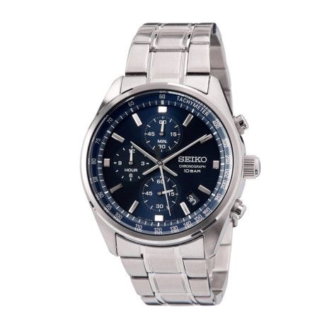 Seiko Homme Analogique Quartz Japonais Montre avec Bracelet en Acier Inoxydable SSB377P1