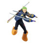 Statue Zoro avec Costume Tête D'Œuf Katanas 16 Cm