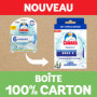 Canard WC Fresh Disc Active Eucalyptus - Bloc WC Sans Cage Nettoyant - Formule Anti-Tartre - Nouvel Emballage 100% Carton - 1 Ap