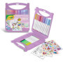 Crayola Pastel - Kit Coffret Feutres Lavables SuperTips, 65 pièces, Couleurs Pastel, Activité Créative et Cadeau pour Enfants, à