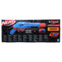 Nerf Alpha Strike Big Cat DB-2 Blaster, Double Baril, Tire 2 fléchettes dans Une rangée, Comprend 8 fléchettes Officielles Nerf 