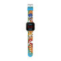 Sonic The Hedgehog Montre numérique pour enfants avec bracelet orange LED SNC4322M
