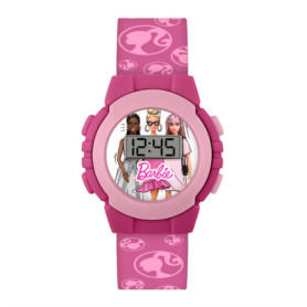 Peers Hardy Barbie BAB4110 AMZ Montre numérique Rose, rose, Rond