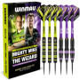 WINMAU Darts Michael 'MvG' Van Gerwen Vs Simon 'The Wizard' Whitlock | Ensemble jumeau | Fléchettes en Laiton Steeltip de 22 g a