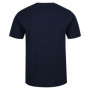 DKNY Lot de 3 T-Shirts pour Homme 100% Coton, Bleu Marine/Blanc/Bleu