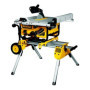 DEWALT - Piètement Roulant pour Scies à Table - DE7400-XJ - Support Stationnaire Léger et Facilement Transportable en Aluminium 