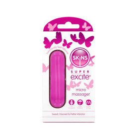 SKINS Super Excite Vibromasseur Bullet - SKINS Vibrateur - Jeu sexuel pour femmes et hommes