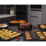 Wham F35 Lot de 3 plaques de cuisson antiadhésives 32 x 23 x 1,5 cm