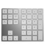 Lazmin Mini pavé numérique sans Fil à 34 Touches, Clavier numérique Ultra-Fin Rechargeable Bluetooth Petit Clavier pour Mac OS W