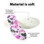 MEMOFYND Lot de 3 paires de semelles intérieures en mousse latex et mousse pour enfants - Motif imprimé - Semelles de rechange -