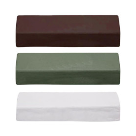 CHROMACRAFT Cire De Polissage des Métaux 3 Pièces, Composé De Coupe De Polissage, Outil De Polissage De Meulage, Outil De Poliss