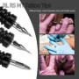 ATOMUS 22 pièces ensemble de conseils de tatouage ensemble d'aiguilles de tatouage en acier inoxydable Kit d'aiguilles buse méla