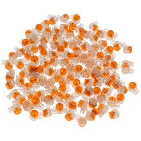 POFET Lot de 200 connecteurs à sertir en gel à 2 ports pour câble téléphonique - Prolongateurs à sertir