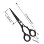 Sharpy Ciseaux de coiffure professionnels en acier inoxydable pour coiffeur, barbier, salon de coiffure, homme, femme, enfants e