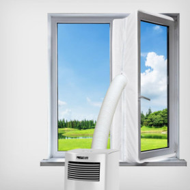 Aozzy Isolant Climatisation Fenêtres et Sèche-Linge - Fonctionne avec Toutes Les Unités De Climatisation Mobiles, Installation F