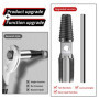 Endommagé vis Extracteurs Dénudés, Kit d'extracteurs de vis tarauds 1/2" et 3/4", Extracteur de Vis à Double Tête, pour enlever 