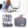 Sac de rangement de câbles de voyage, sac de rangement universel pour accessoires électroniques, sac de transport pour câbles, b