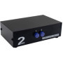 Duttek 2 Port AV commutateur RCA Switcher 2 en 1 Sortie vidéo Composite L/R boîte de sélection Audio pour Consoles de Jeu DVD ST