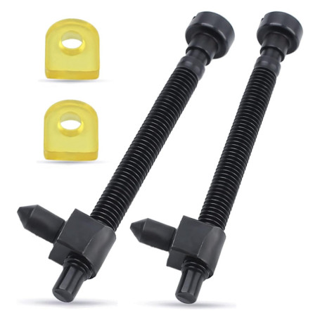 HAISHINE 2pcs Chaîne Vis de réglage du Tendeur pour Husqvarna 42 44 50 51 55 Rancher 234 238 242 246 133 444 tronçonneuse 501537