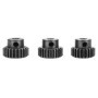 VGEBY Ensemble de Pignons, Engrenages de Moteur de Voiture RC Durcissant 3.175mm 13-15T 16-18T 19-21T 21T-23T en Acier Chromé 48