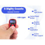 Anlising 8PCS Compteur de Doigts LED, Compteur Numérique Electronique, Compteur de Doigts Électronique LED, Mini Compteur de Mai