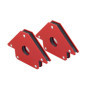 RIVERWELD Aimants de Soudage 13cm 34kg avec Serres Magnétiques - Angles Réglables Porte-Électrodes à 45°, 90°, 135° - pour Ateli