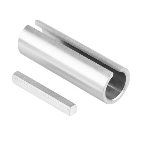 Keenso Poulie de moteur à gaz de 1,9 cm à 2,5 cm - Manchon adaptateur de manivelle - Réducteur d'alésage - Réducteur de poulie a