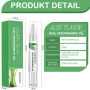 2 Pièces Huile Cuticules Stylo d'ongle, Stylo de nutrition d'ongle Mix Taste, Stylo à Huile Revitalisant à la Cuticule pour ongl