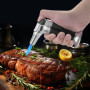 Dyaucwpo Chalumeau de Cuisine, Chalumeau Creme Brulee avec Verrouillage de Sécurité, Torche à Butane, Brûleur à Flamme, Briquet 