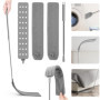 DOBIGER Plumeau Microfibre Telescopique, Nettoyeur de Poussière Rétractable Gap, Artefact de Nettoyage Anti-poussière Rétractabl