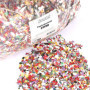 KarneLux Confettis en papier pour carnaval, anniversaire d'enfant, Nouvel An et mariage, décoration de confettis de table - 800 