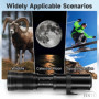 JINTU 420-1600 mm Téléobjectif à Zoom Compatible avec Les appareils Photo Reflex numériques 4000D 90D 80D 70D 60D 50D 650D 550D 