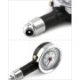 QWORK Manometre pour Pneus, Numérique Manomètre Pneu, 0-100 Psi, Pour Voiture, Vélo et Moto