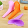 Pisse Debout Femme,5 Pcs Toilette Camping Urinoir en silicone réutilisable pour femme Entonnoir pour uriner debout Pratique et C