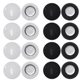 EHDWXVZM 8 Paires D'Aimants pour Numéro De Départ, Accessoires De Numérotation, Aimants pour Numéro De Marathon, Boucles De Fixa