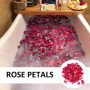1 paquet de 150g de pétales de roses séchées, fleurs séchées, confettis, décoration scatter pour mariage, mariage de fleurs séch