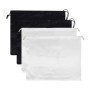 Sac à cordon anti-poussière 4 pièces, sac à chaussures, sac en soie, sac en tissu à cordon, sac à main, sac à poussière, sac de 
