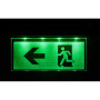 Éclairage de secours, sortie de secours, lumière de sortie de secours, flèche vers la gauche/droite