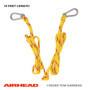 Airhead Heavy Duty Tow Harness Harnais de remorquage pour Sports Nautiques | 1 Coureur – 3,7 m Unisexe, Standart, 144"
