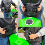 Pelucton Poignée Passager Moto Universelle, Robuste Ceinture de Maintien Passager Moto, Harnais Moto Passager Réglable